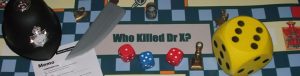 Who Killed Dr X? - our murder mystery based on Cluedo