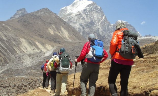 On the way to Everest Base Camp