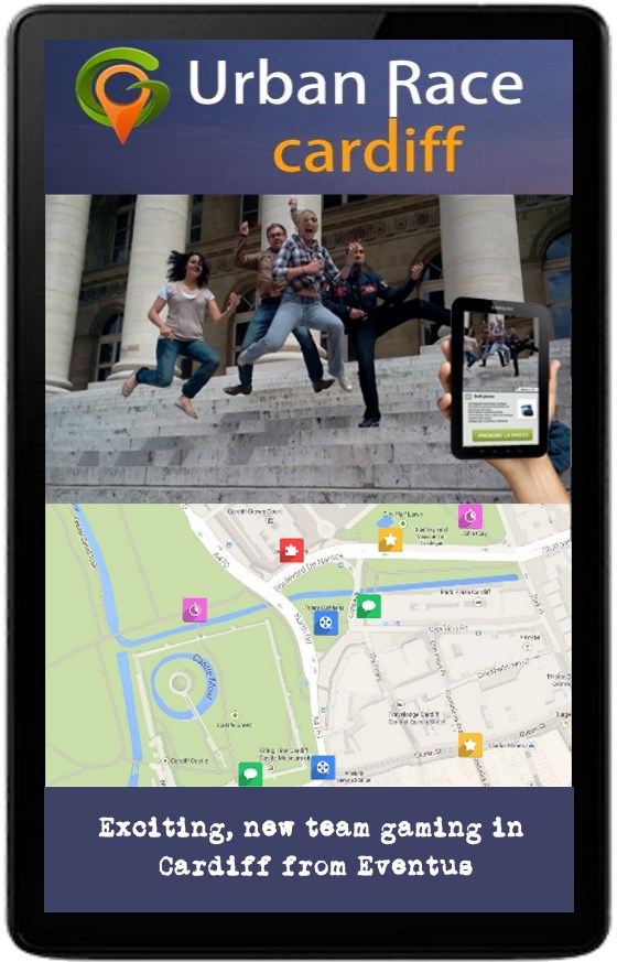 Urban Race Cardiff on tablet computers