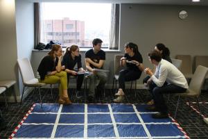 Team problem solving together