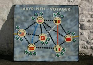 The new gameboard for Labyrinth Voyager team activity